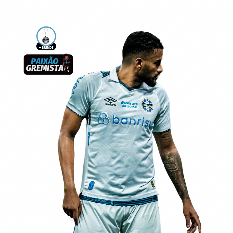 Camisa Grêmio II Reinaldo (6) 24/25 - Umbro Branca