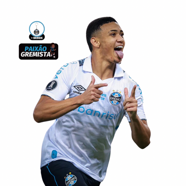 Camisa Grêmio II Gustavo Nunes (39) 24/25 - Umbro Branca