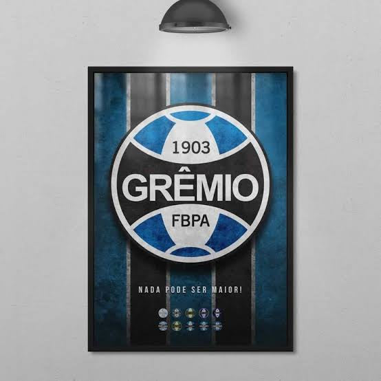 Quadro Grêmio Decoração - Tricolor