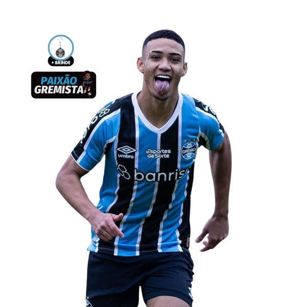 Camisa Grêmio I Gustavo Nunes (39) 24/25 - Umbro Tricolor