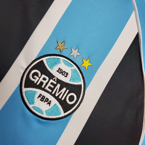 Camisa Grêmio I 2000 Retrô - Kappa Masculina Tricolor