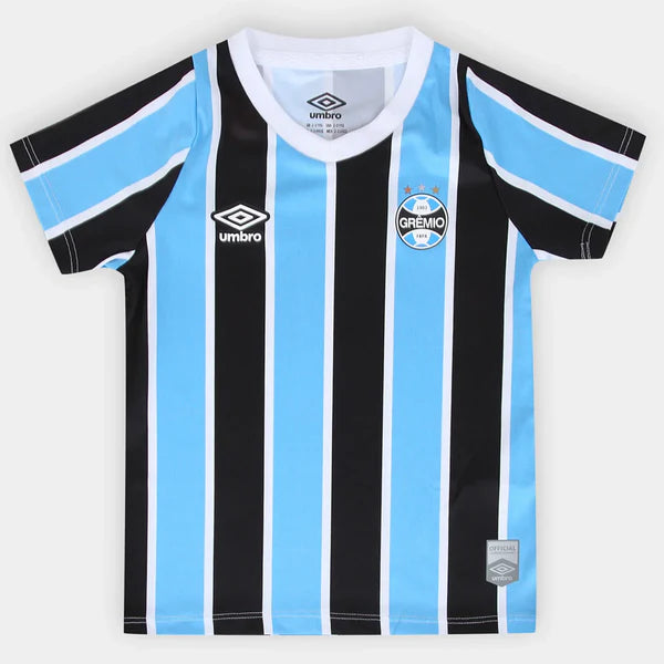 Conjunto Infantil Grêmio I 24/25 - Umbro Tricolor