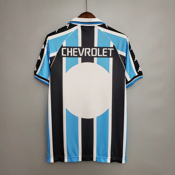 Camisa Grêmio I 2000 Retrô - Kappa Masculina Tricolor