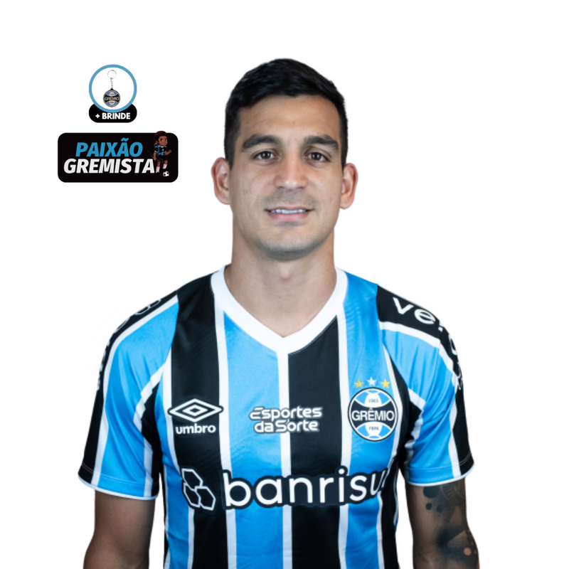 Camisa Grêmio I Cristaldo (10) 24/25 - Umbro Tricolor