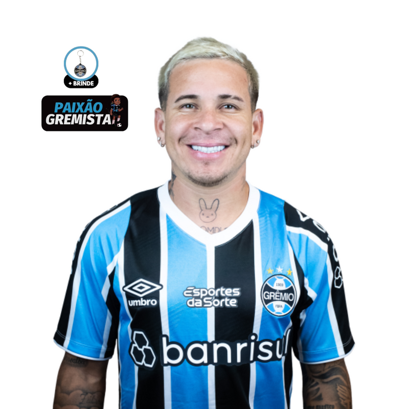 Camisa Grêmio I Soteldo (7) 24/25 - Umbro Tricolor