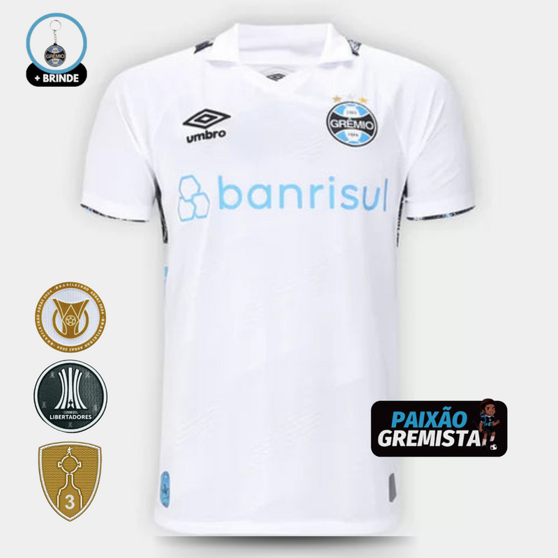 Camisa Grêmio II Kannemann (4) 24/25 - Umbro Branca