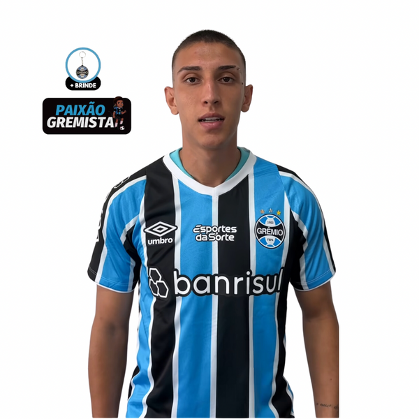 Camisa Grêmio I Monsalve (11) 24/25 - Umbro Tricolor