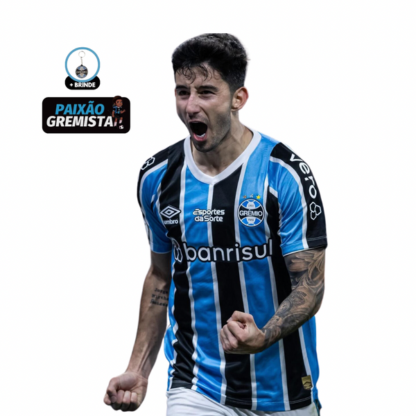 Camisa Grêmio I Villasanti (20) 24/25 - Umbro Tricolor