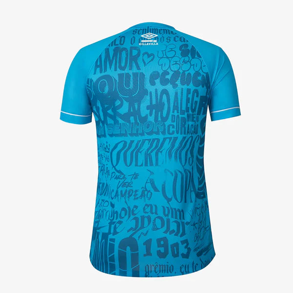 Camisa Grêmio "Eu Te Dou a Vida" 24/25 - Umbro Masculina Azul