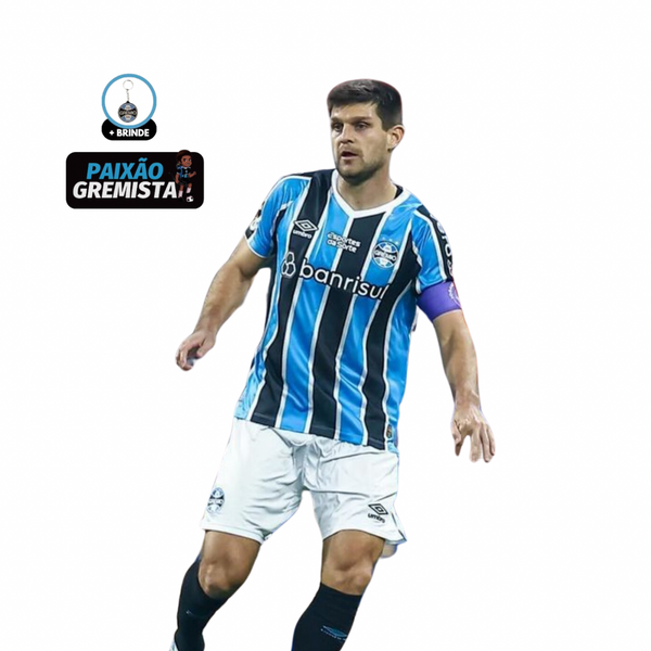 Camisa Grêmio I Kannemann (4) 24/25 - Umbro Tricolor