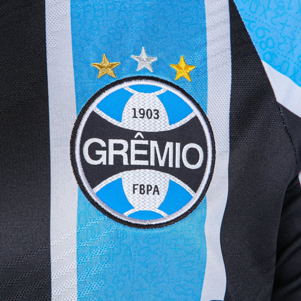 Camisa Grêmio I Manga Longa 24/25 - Umbro Masculina Tricolor