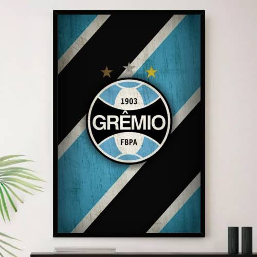 Quadro Grêmio Decoração - Tricolor