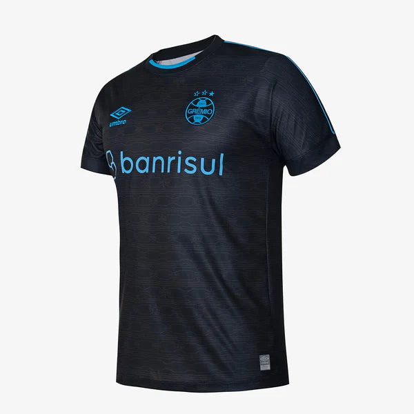 Camisa Grêmio III 23/24 - Umbro Masculina Preta