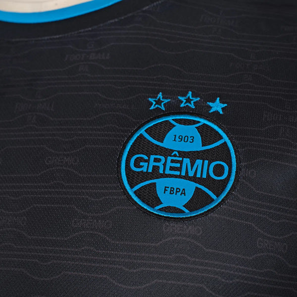 Camisa Grêmio III 23/24 - Umbro Masculina Preta